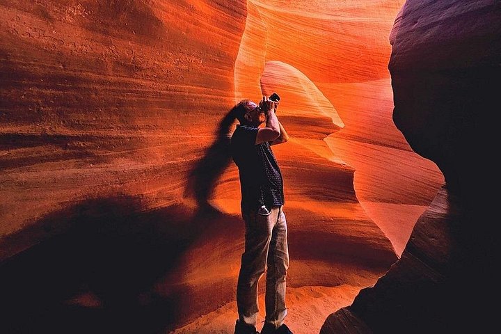 Dagtocht naar Antelope Canyon en Horseshoe Bend vanuit Flagstaff, Arizona, met prachtige natuurlijke landschappen en rotsformaties, foto 8 | wizardtrip